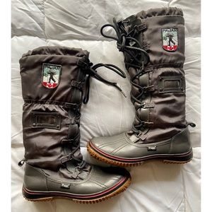 Cozy Pajar Snow Boots Gray size 8-8.5 EUC